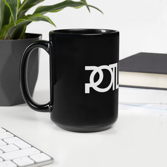 POTL Noir Black Glossy Mug